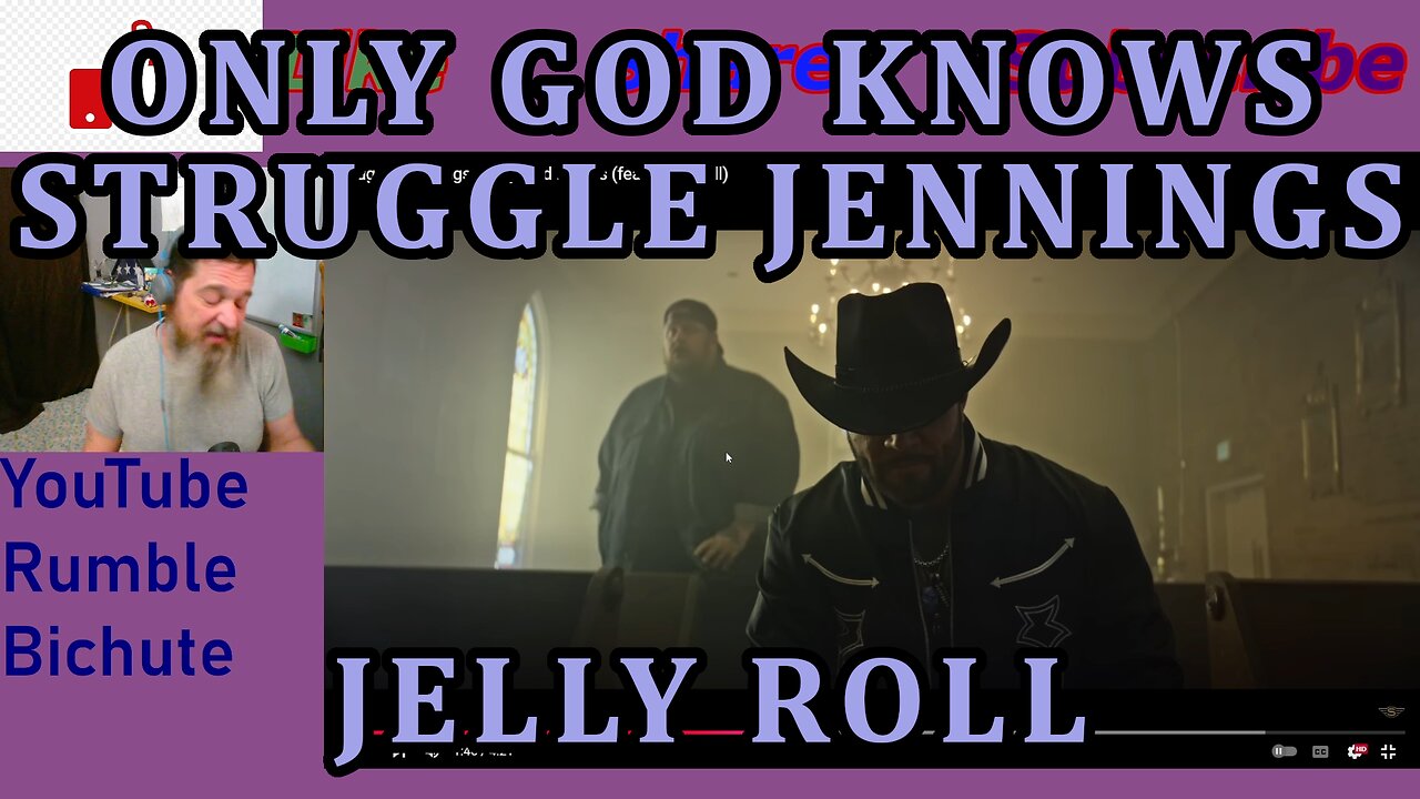 ONLY GOD KNOWS -Struggle Jennings -Jelly Roll -Pitt Reacts