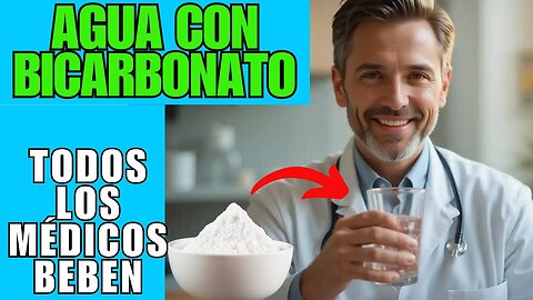 Sólo 1 vaso de AGUA CON BICARBONATO DE SODIO hará ESTO a tu CUERPO