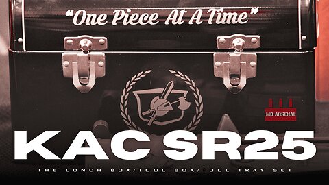 Unboxing KAC sr25 One Piece at a Time : Lunch Box, Tool Box, Tool Tray set!