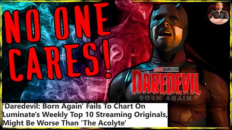 Daredevil: Born Again Ratings LESS Than The Acolyte! The MCU is DEAD!