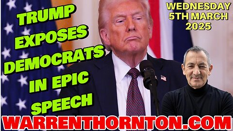 TRUMP EXPOSES DEMOCRATS IN EPIC SPEECH WITH WARREN THORNTON