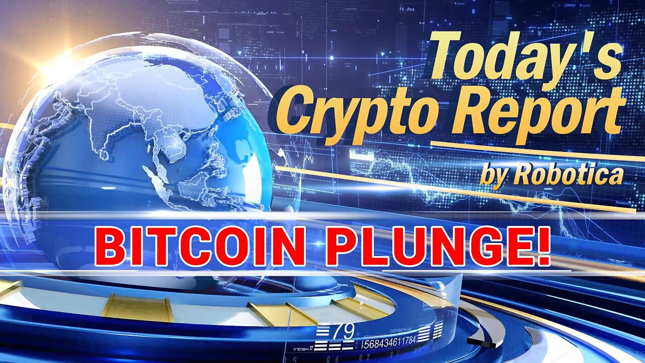 Today's Crypto Report - Bitcoin DOWN - Fed Changes Interest Rate!