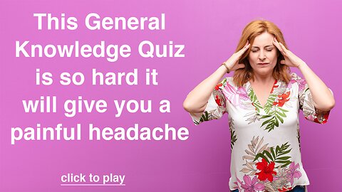 General Knowledge Quiz