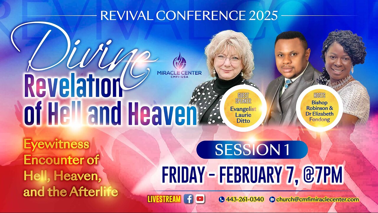 LIVE! 🔥DIVINE REVELATION OF HELL AND HEAVEN - SESSION1 | EVANGELIST LAURIE DITTO