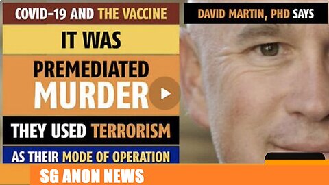 DR David Martin WEIGHS IN ON HOW RFK JR WILL IMPACT THE BIO-WEAPON AND BIG PHARMA. SGANON NEWS