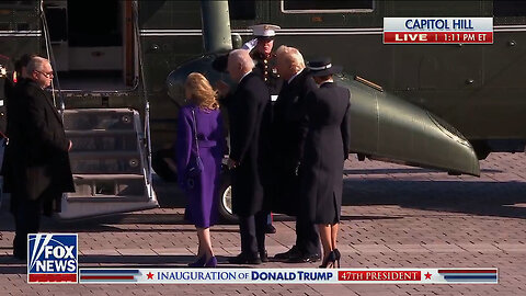 Former President Joe Biden And Jill Biden Leave Washington. Their Term Is Over.