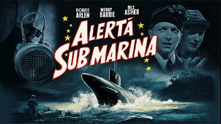 ALERTA SUBMARINA (1943) John Litel, Alan Baxter y Eric Blore | Drama | Blanco y negro