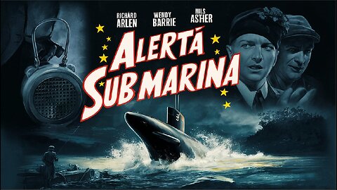 ALERTA SUBMARINA (1943) John Litel, Alan Baxter y Eric Blore | Drama | Blanco y negro