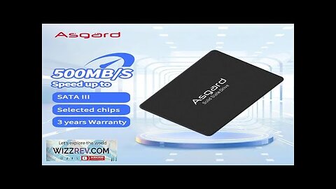 Asgard Solid State Disk SATA3 256GB 512GB 1T 2T SSD 2.5 Hard Review