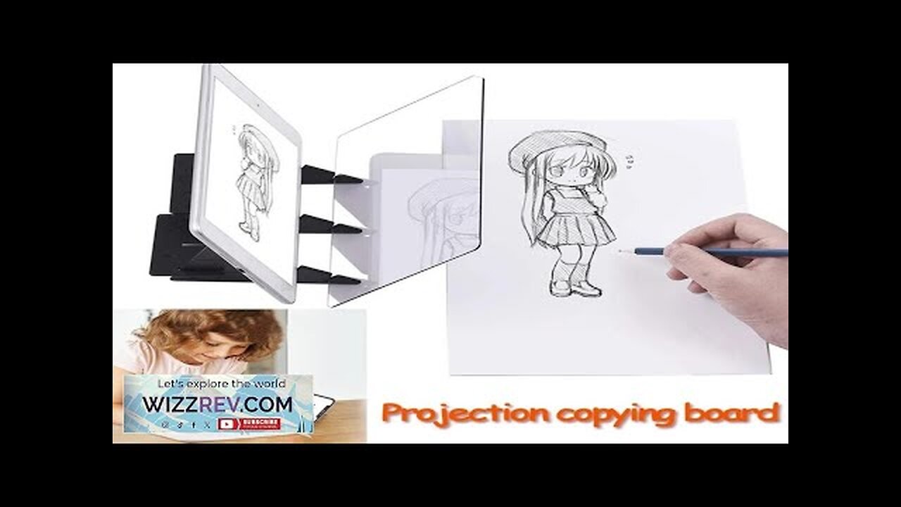 Kids Projection Drawing Copy Board Projector Painting Tracing Board Sketch Specular Review