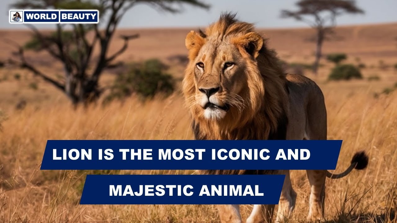 Lion is one of the most iconic and majestic animals | World Beauty | Lion