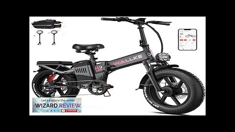 W Wallke Folding Electric Bike for Adults 2000W Dual Motor 48V 40Ah/60Ah/82Ah Review