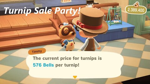 Animal Crossing New Horizon: Turnip Sale Party!