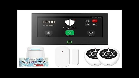 Staniot Wireless WiFi 4G Tuya Smart Security Protection Kit 7-inch Home Alarm Review