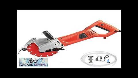 VEVOR Electric Concrete Saw 7" Blade with 3 inch Max Cutting Depth Review