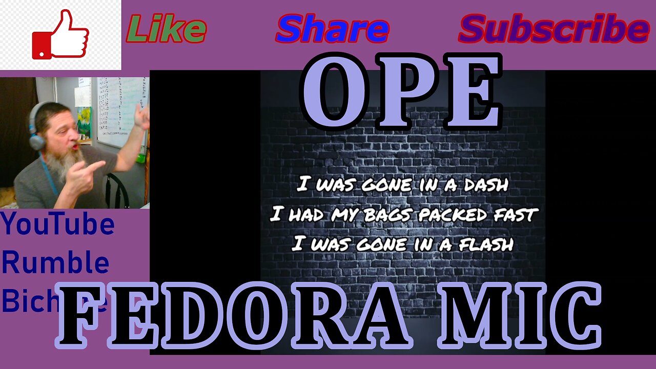 OPE -Fedora Mic -Pitt Reacts