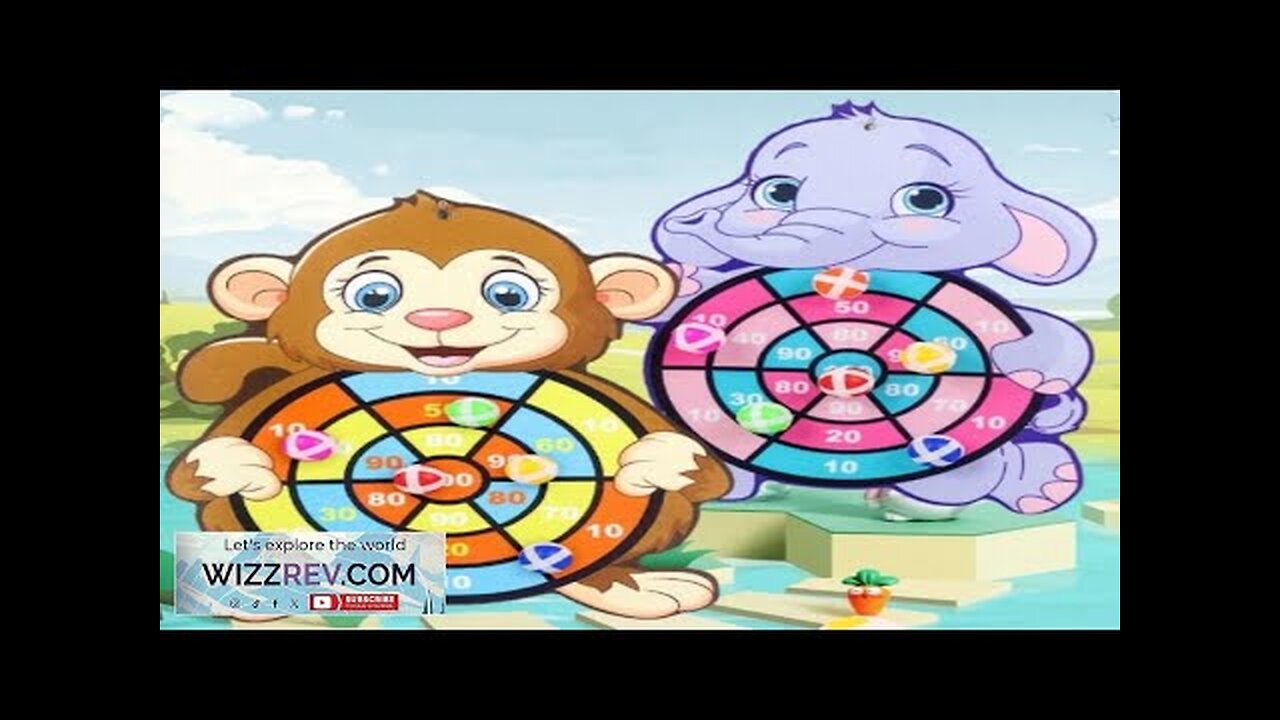 Montessori Dart Board Target Sports Game Toys For Children 4 To 6 Review