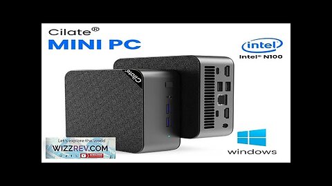 Cilate M9 Mini PC Alder Lake N100 minipc windows 11 Pro DDR4 Review