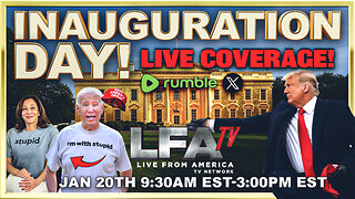 LIVE: INAUGURATION OF PRESIDENT DONALD J. TRUMP 1.20.25 9:30am