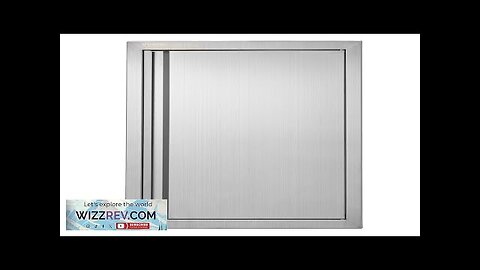 VEVOR BBQ Access Door 17W x 24H Inch Single Outdoor Kitchen Door Review