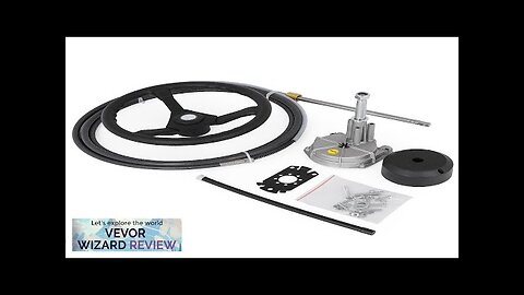 VEVOR Outboard Steering System 16' Outboard Steering Kit 16 Feet Boat Steering Review