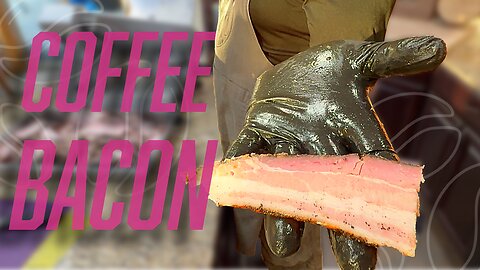 Chef Dad's Famous Coffee Bacon:Curing Pork Belly with Navarro Farms Coffee and Maple Syrup!