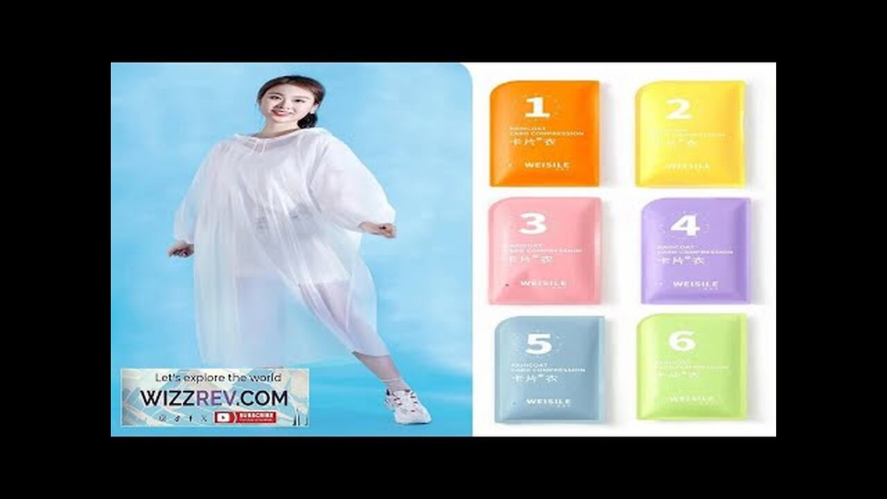 IPRee Portable Thickened Raincoat Travel Outdoor Rainwear Waterproof Women And Men Review