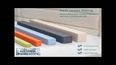 Bed Extender Headboard Pillow Mattress Gap Filler Closed Gap between Mattress Headboard Review