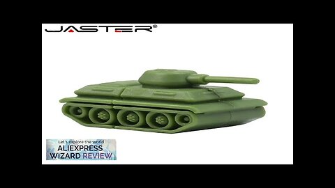 JASTER Tank USB Flash Drive 64GB Army Green Cartoon Memory Stick 32GB Review