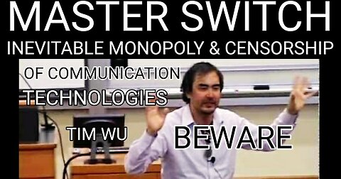 Tim Wu discusses The Master Switch - Stanford Center for Internet and Society