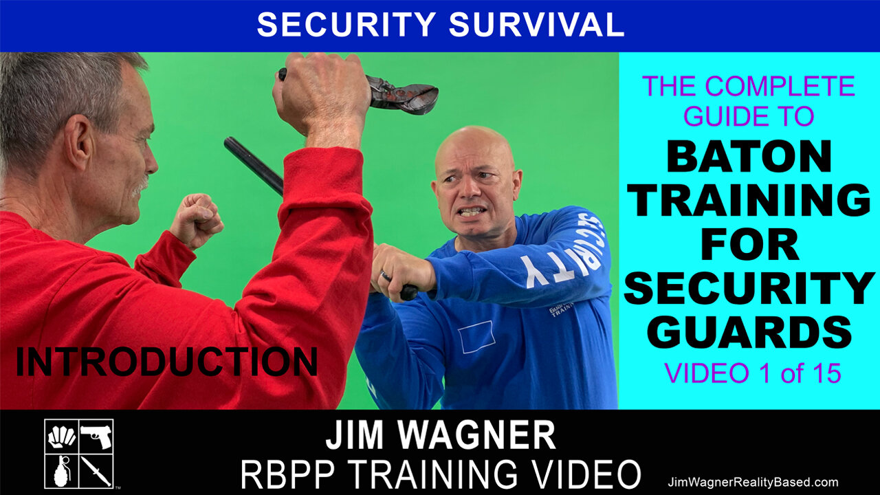 Baton Training For Security Video 1 of 15 by Jim Wagner