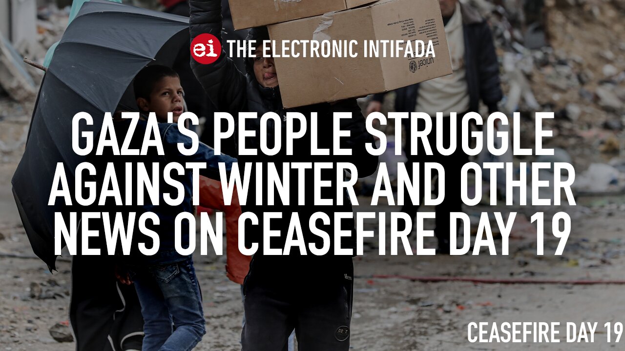 Gaza's people struggle against winter and other news on ceasefire day 19, with Nora Barrows-Friedman