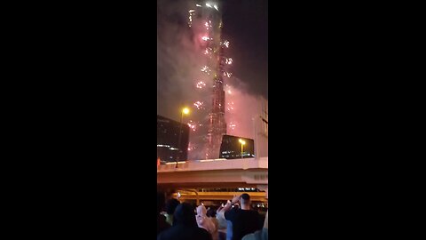 Happy new year 🎉 Burj khalifa