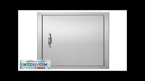 VEVOR BBQ Access Door 18W x 24H Inch Single Outdoor Kitchen Door Review