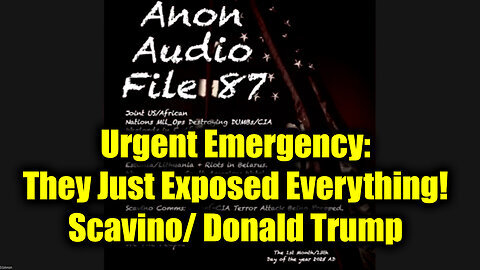 SG Anon Update 1.14.25 (File 87) - Urgent Emergency- They Just Exposed Everything! Scavino- Trump