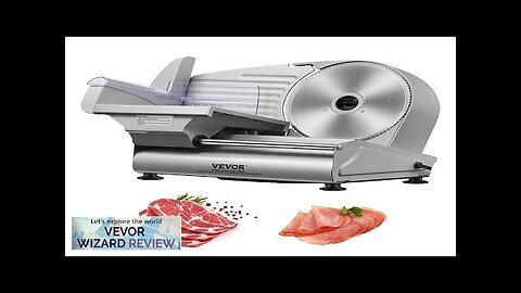 VEVOR Meat Slicer 180W Electric Deli Food Slicer with 7.5" SUS420 Stainless Review