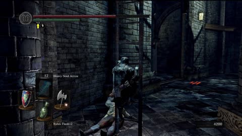 Dark Souls Remastered | Archive Tower Giant Door Key location, starting from prison cell bonfire