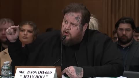 Watch Jelly Roll deliver testimony at Senate hearing on fentanyl bill