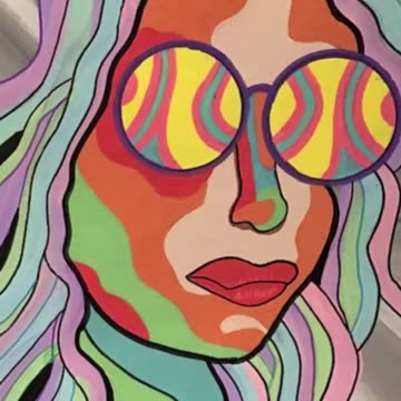 Fun Hippie Art timelapse