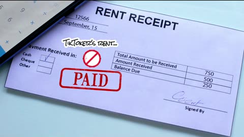 TTer Can't Pay Rent...or Won't...