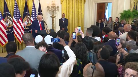 President Trump Hosts a Reception Honoring Black History Month