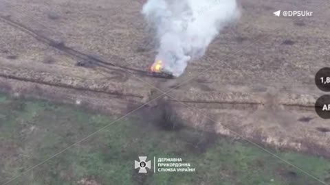 ⚡️Border guards destroyed an enemy infantry fighting vehicle in the northern