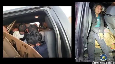 Texas DPS Discover Six Illegal Aliens in Truck After Stopping for Assistance on Roadside