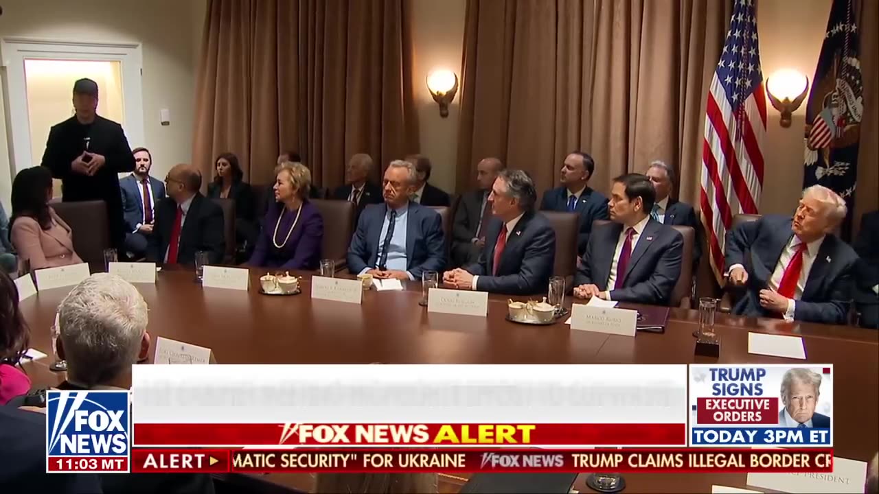 Peter Doocy: This Cabinet meeting was a LOT different