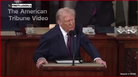 "I Was Saved By God To Make America Great Again": Trump Offers Powerful Statement During SOTU