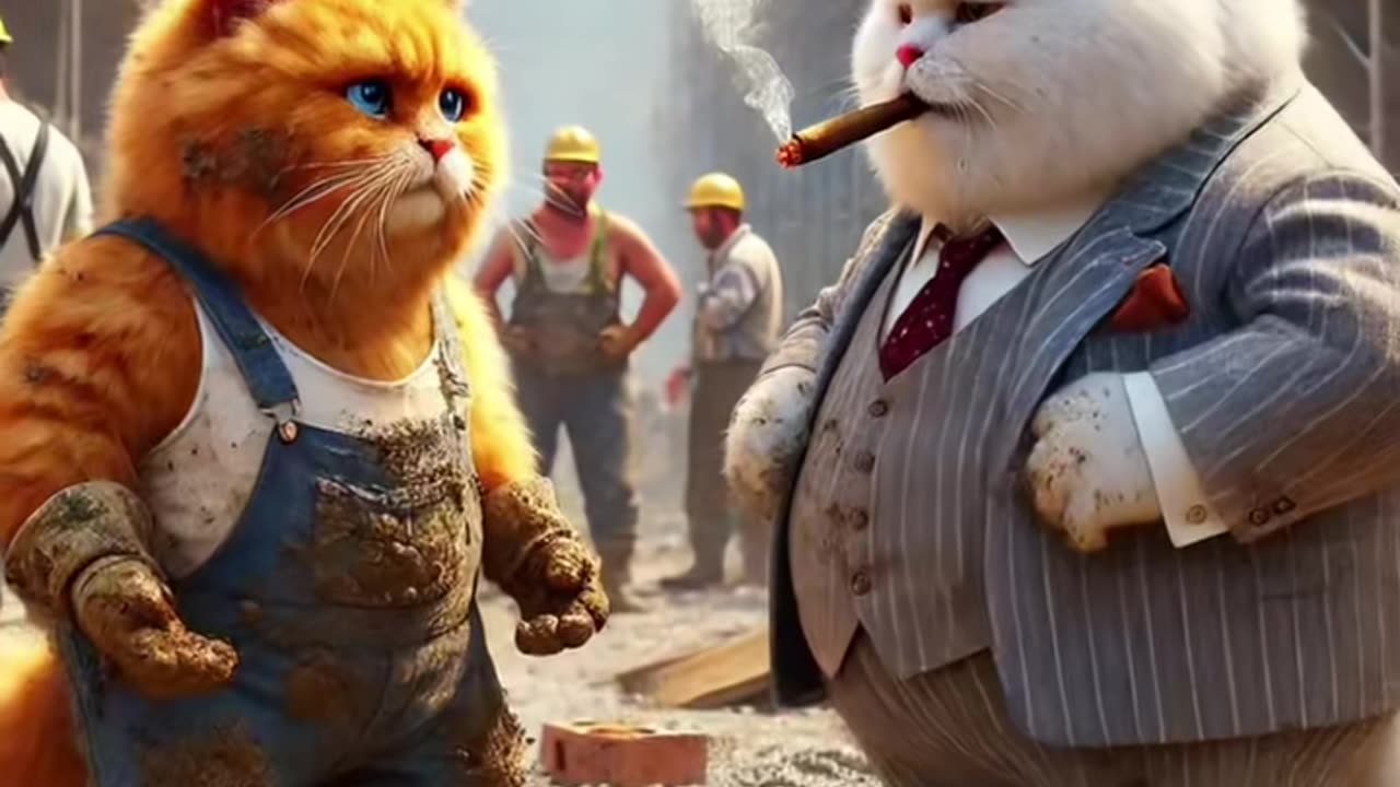 A heartbreaking love story #aicats #ai #catstory #lovestory