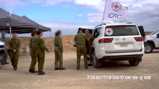 The moment Ohad Ben Ami and Or Levi meet with IDF officials.