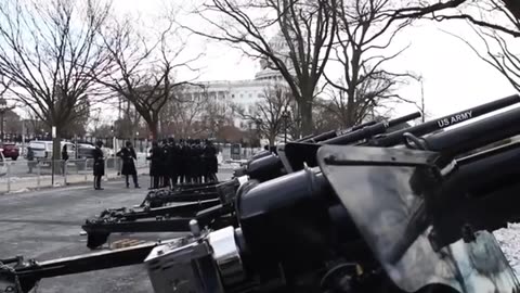 President Donald J. Trump Receives EPIC 21-Gun Salute at US Capitol!