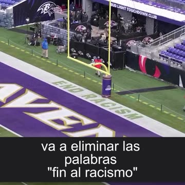 The NFL is removing ‘End Racism’ from their end zones