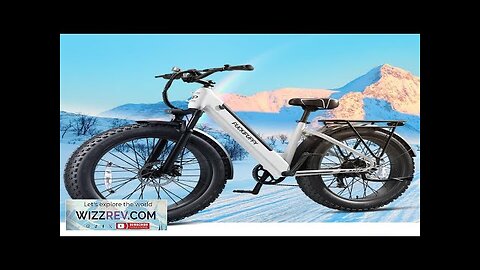 Electric Bike for Adults 960W Peak 48V 15AH Removable Battery Electric Bicycle Review